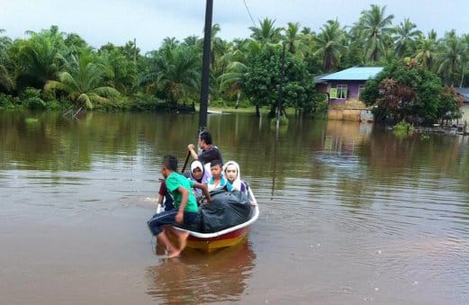 111 mangsa banjir Borak Ola
