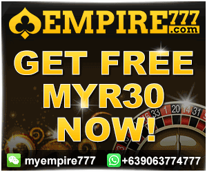 Free Bonus Malaysia Online Casino